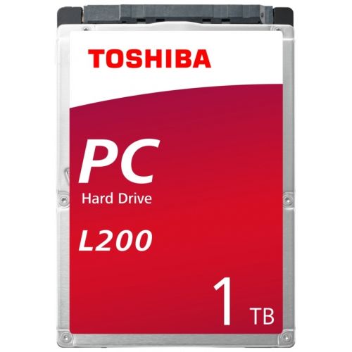 голяма снимка на Toshiba HDD mobile L200 1TB 5400RPM 128MB SATA 2.5in 7mm HDWL110UZSVA