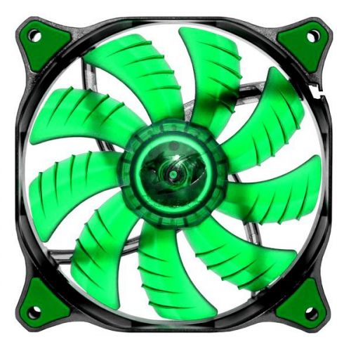голяма снимка на COUGAR GREEN LED Fan CF-D14HB-G 140x140x25mm CG35140250041