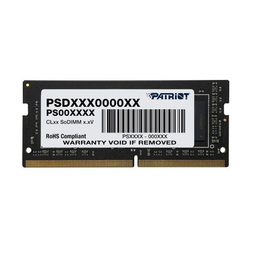 голяма снимка на Patriot Signature SODIMM 8GB SC 2666Mhz PSD48G266681S