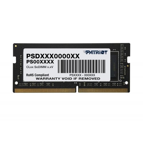 голяма снимка на Patriot Signature SODIMM 4GB SC 2400Mhz PSD44G240082S