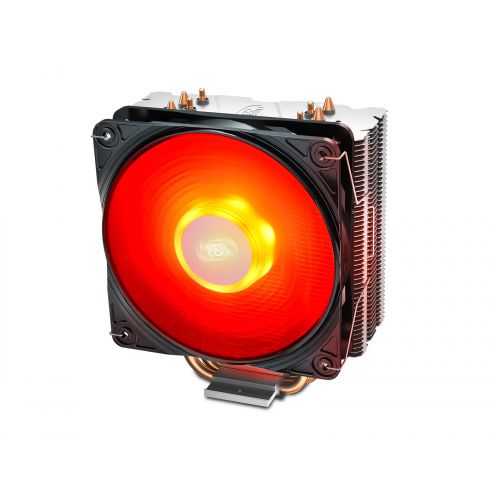 голяма снимка на DeepCool CPU Cooler GAMMAXX 400 V2 RED 1151 1366 AMD