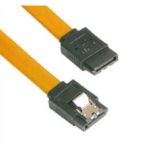 голяма снимка на VCom SATA Cable W Lock CH302-Y 0.45m