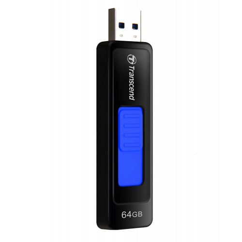 голяма снимка на Transcend 64GB JETFLASH 760 USB 3.0 Blue TS64GJF760