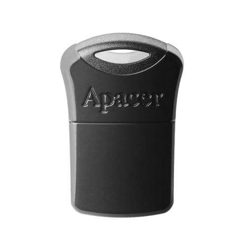 голяма снимка на Apacer 16GB Black Flash Drive AH116 Super-mini USB 2.0 AP16GAH116B-1