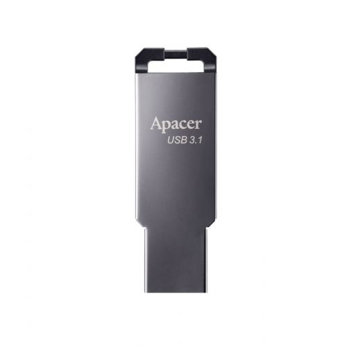 голяма снимка на Apacer 16GB AH360 Black Nickel USB 3.1 Gen1  AP16GAH360A-1