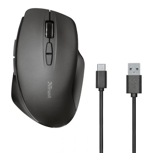голяма снимка на TRUST Themo Wireless Rechargeable Mouse 23340