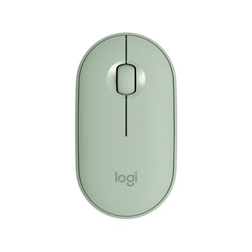 голяма снимка на Logitech Pebble M350 Wireless Mouse Eucalyptus EMEA 910-005720