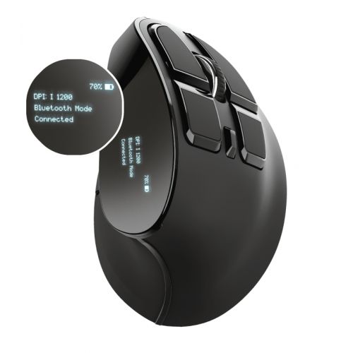 голяма снимка на TRUST Voxx Ergonomic Wireless Rechargeable Mouse 23731