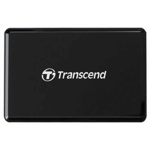 голяма снимка на Transcend USB 3.1 Gen 1 3.0 UHS-II All-in-1 Multi Card Reader Black TS-RDF9K2