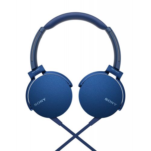 голяма снимка на Sony Headset MDR-XB550AP blue MDRXB550APL.CE7