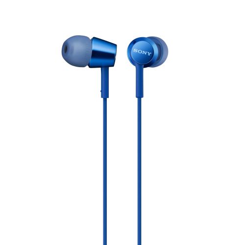 голяма снимка на Sony Headset MDR-EX155AP blue MDREX155APLI.AE