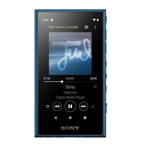 голяма снимка на Sony NW-A105 16GB Hi-Res Audio NFC Bluetooth blue NWA105L.CEW