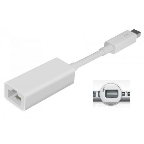 голяма снимка на Apple Thunderbolt to Gigabit Ethernet Adapter MD463ZM/A