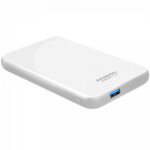 голяма снимка на AXAGON EE25-S6 USB3.0 SATA 6G 2.5in External SCREWLESS Box White