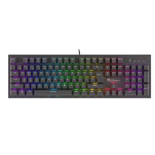 голяма снимка на Natec Genesis Mechanical Gaming Keyboard Thor 300 RGB US NKG-1571