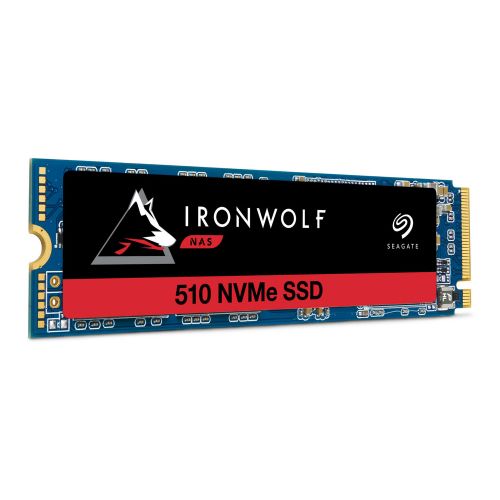голяма снимка на SEAGATE SSD IronWolf 510 M.2 2280 480GB PCIE NVMe ZP480NM30011