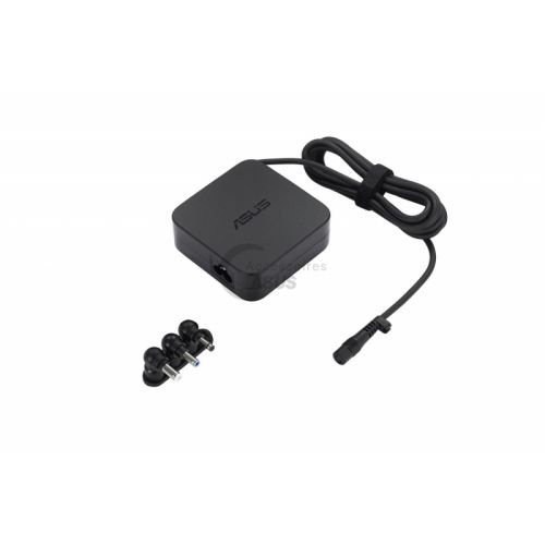 голяма снимка на Asus Adapter U65W multi tips charger 3 pin 6 pcs Black 90XB013N-MPW010