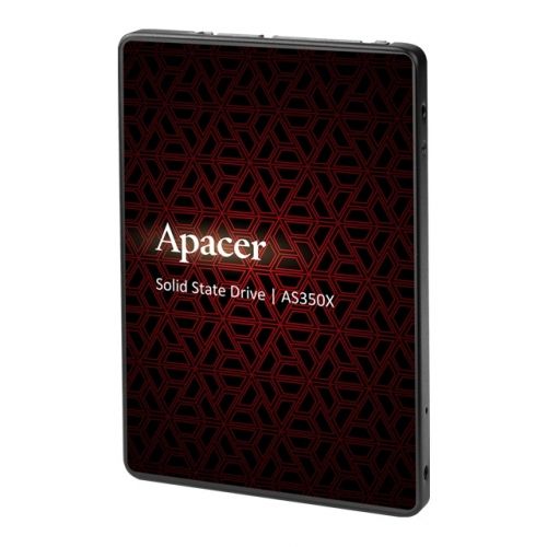 голяма снимка на Apacer AS350X SSD 2.5 7mm SATAIII 128GB Standard Single AP128GAS350XR-1