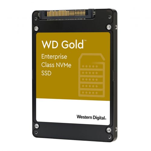 голяма снимка на SSD WD Gold Enterprise Class 960GB 2.5 U.2 PCIe WDS960G1D0D