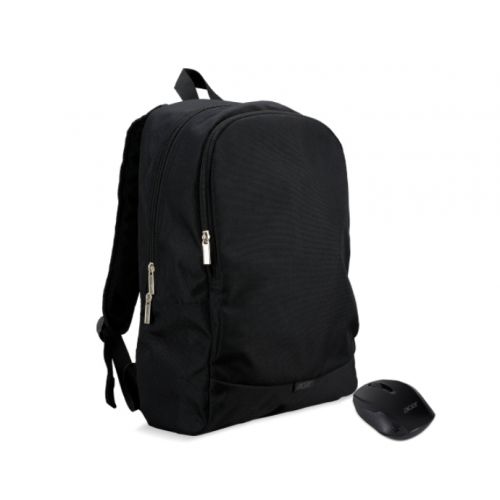 голяма снимка на Acer 15.6 ABG950 Backpack black and Wireless mouse black NP.ACC11.029