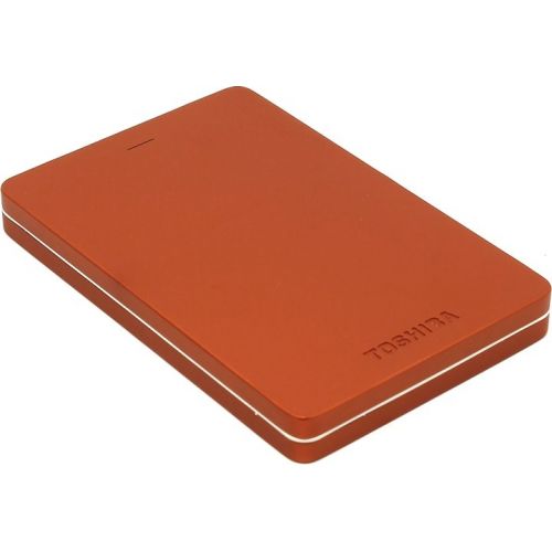 голяма снимка на Toshiba External drive 2.5 Canvio ALU 3S 500GB Red HDTH305ER3AA