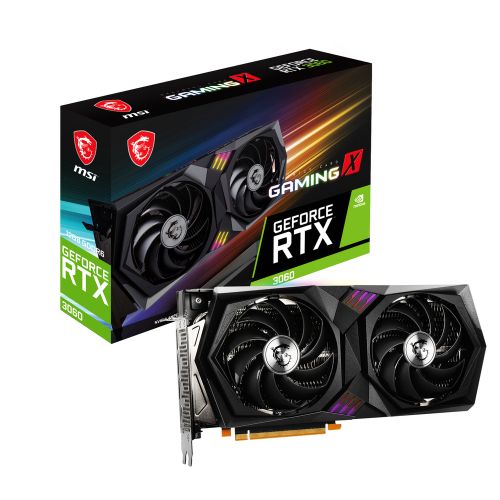 голяма снимка на MSI GeForce RTX 3060 GAMING X 12GB