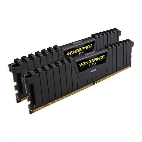 голяма снимка на Corsair DDR4 3200MHz 2x8GB CL16 Vengeance LPX Black CMK16GX4M2Z3200C16
