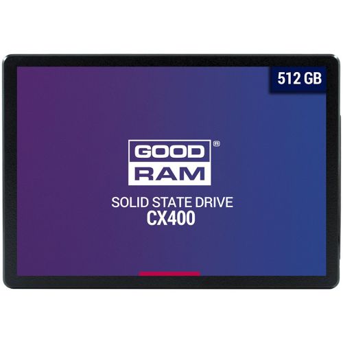 голяма снимка на GOODRAM CX400 512GB SSD 2.5 7mm SATA SSDPR-CX400-512-G2