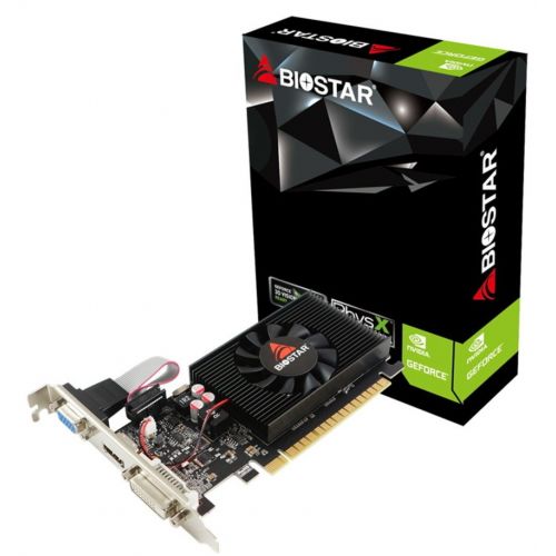 голяма снимка на Biostar VGA GT710 2GB DDR3 LP VN7103THX6