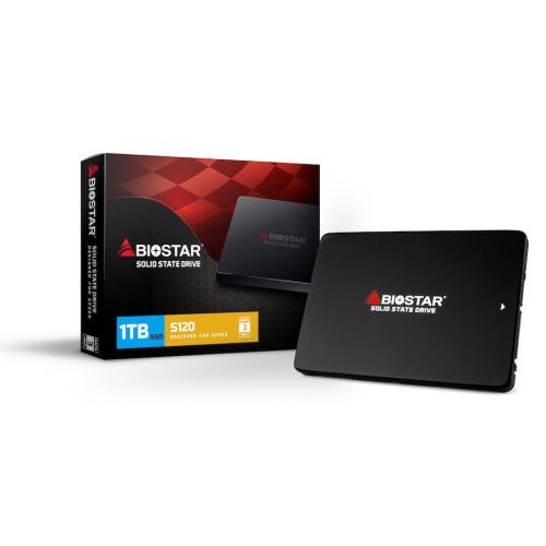 голяма снимка на Biostar SSD 1TB SATA S120-1TB