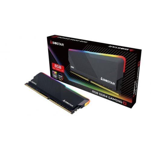 голяма снимка на Biostar RAM 8GB DDR4 3200 Gaming X RGB