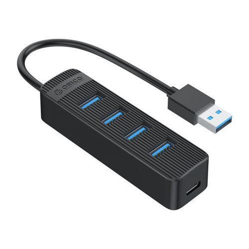 голяма снимка на Orico USB3.0 HUB 4 port Type C input 1m TWU3-4A-10