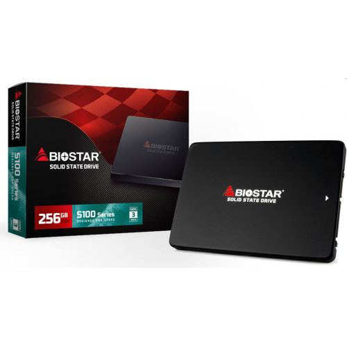 голяма снимка на Biostar SSD 256GB SATA S100-256GB