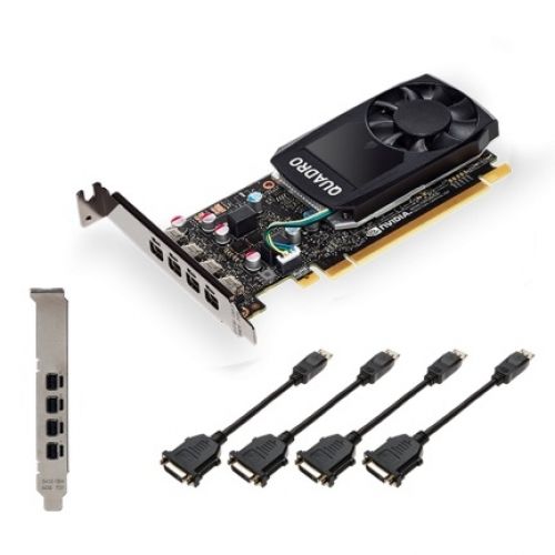 голяма снимка на PNY NVIDIA Quadro P620 V2 LowProfile VCQP620DVIV2-PB