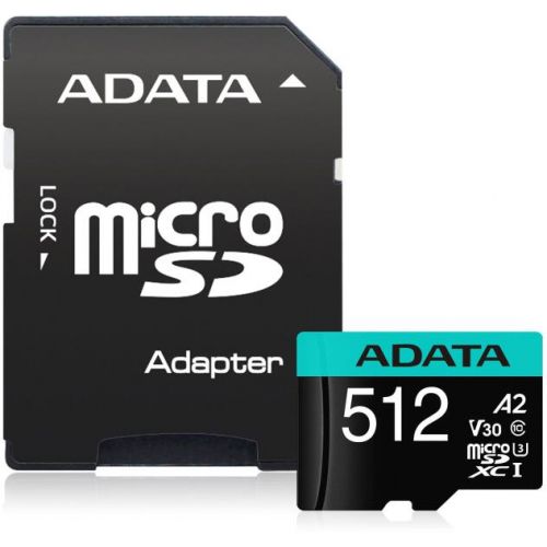 голяма снимка на 512GB SDXC UHS-I U3 V30S ADATA