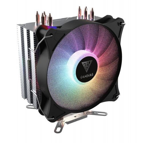 голяма снимка на Gamdias CPU Cooler BOREAS E1-410 LITE RGB