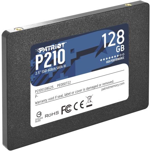 голяма снимка на Patriot P210 128GB SATA3 2.5 P210S128G25