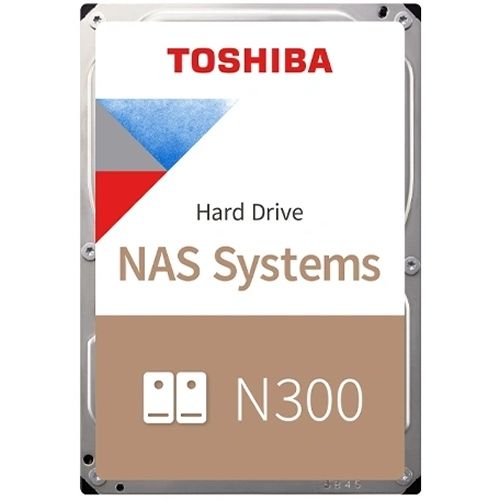 голяма снимка на Toshiba N300 NAS 8TB 7200rpm 256MB HDWG480UZSVA
