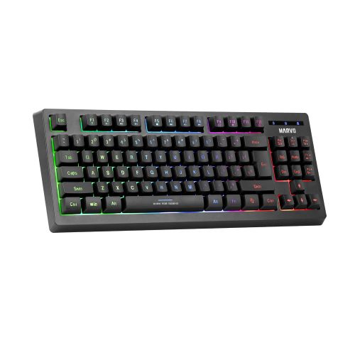 голяма снимка на Marvo Gaming Keyboard TKL 87 keys K607