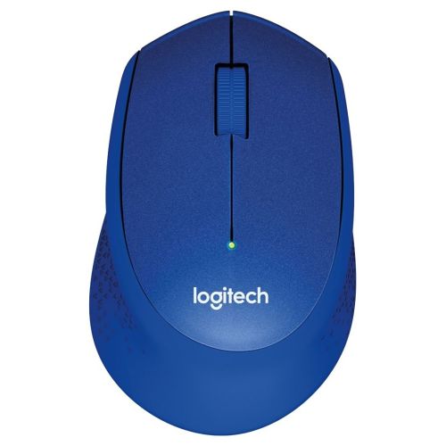 голяма снимка на LOGITECH Wireless Mouse M330 SILENT PLUS BLUE 910-004910