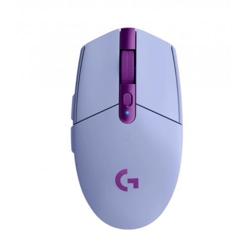 голяма снимка на LOGITECH G305 LIGHTSPEED Wireless Gaming Mouse LILAC 2.4GHZ BT G305 910-006022