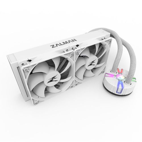голяма снимка на Zalman Water Cooling Reserator5 Z24 White Addressable RGB