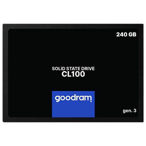 голяма снимка на GOODRAM CL100 GEN. 3 240GB SSD SSDPR-CL100-240-G3