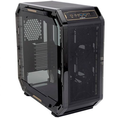 голяма снимка на In Win Airforce Mid Tower Tempered Glass INWIN_AIRFORCE_BLACK