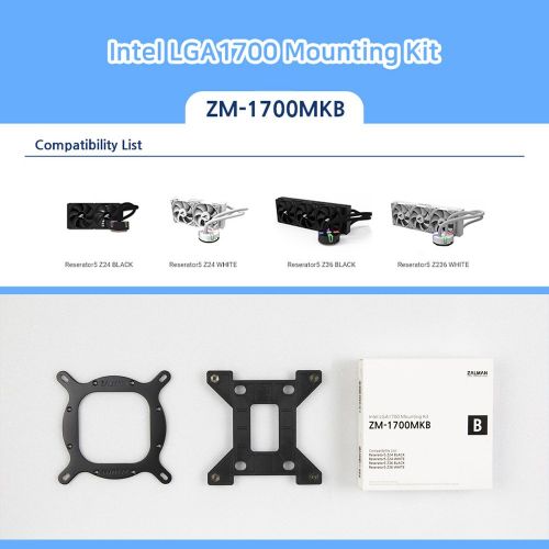 голяма снимка на Zalman Mounting Kit LGA1700 TYPE-B for Reserator5 Z24 Z36 ZM1700-MKB