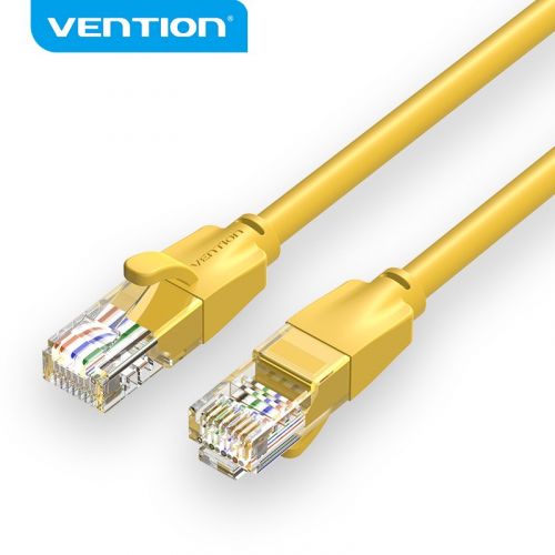 голяма снимка на Vention LAN UTP Cat.6 Patch Cable 2M Yellow IBEYH