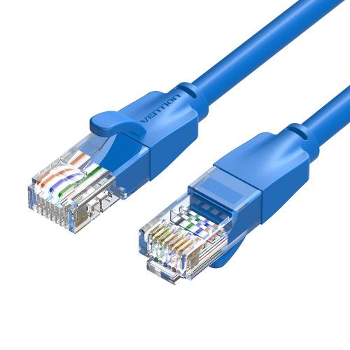 голяма снимка на Vention LAN UTP Cat.6 Patch Cable 5M Blue IBELJ