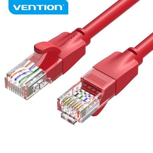голяма снимка на Vention LAN UTP Cat.6 Patch Cable 2M Red IBERH