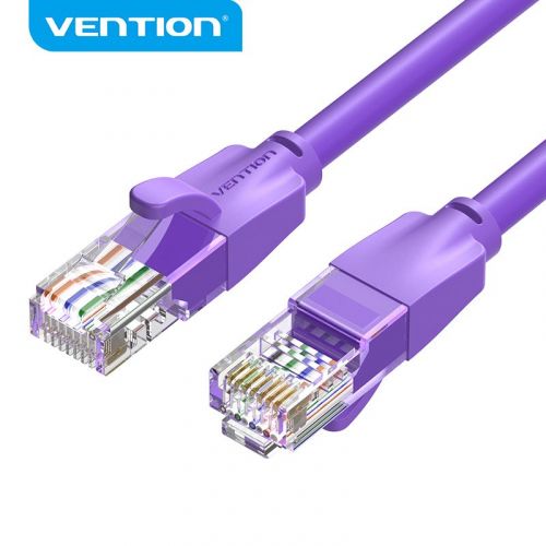 голяма снимка на Vention LAN UTP Cat.6 Patch Cable 2M Purple IBEVH
