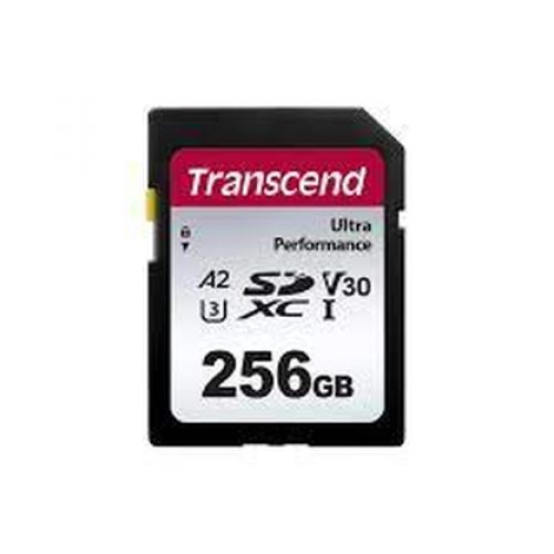 голяма снимка на Transcend 256GB SD Card UHS-I U3 A2 Ultra TS256GSDC340S